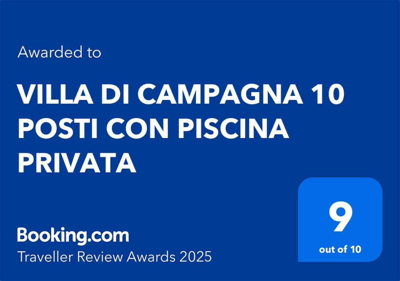 Villa Di Campagna 10 Posti Con Piscina Privata Castellina Marittima Eksteriør billede